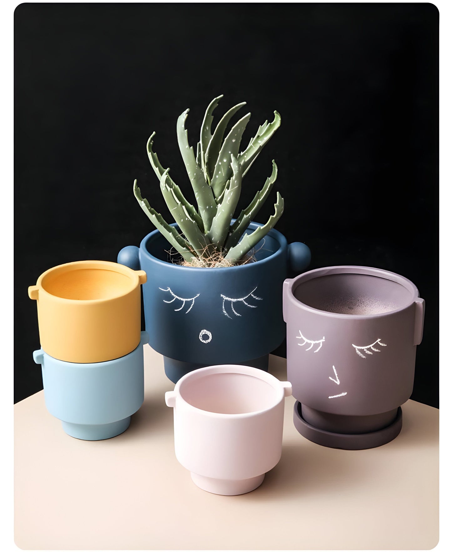 Nordic Morandi Flower Pot