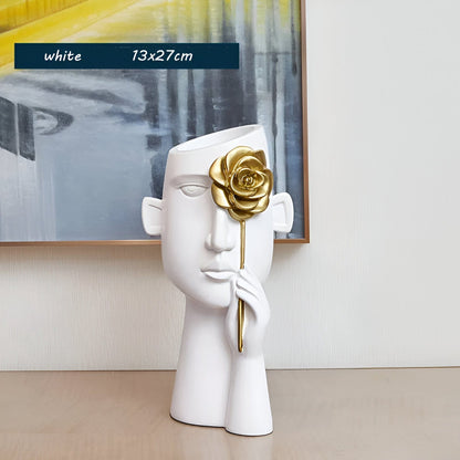 Abstract Modern Head Vases