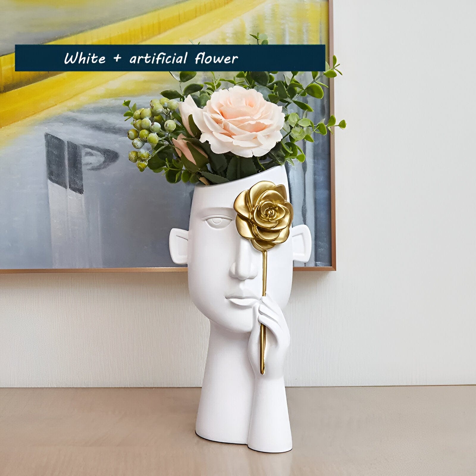 Abstract Modern Head Vases