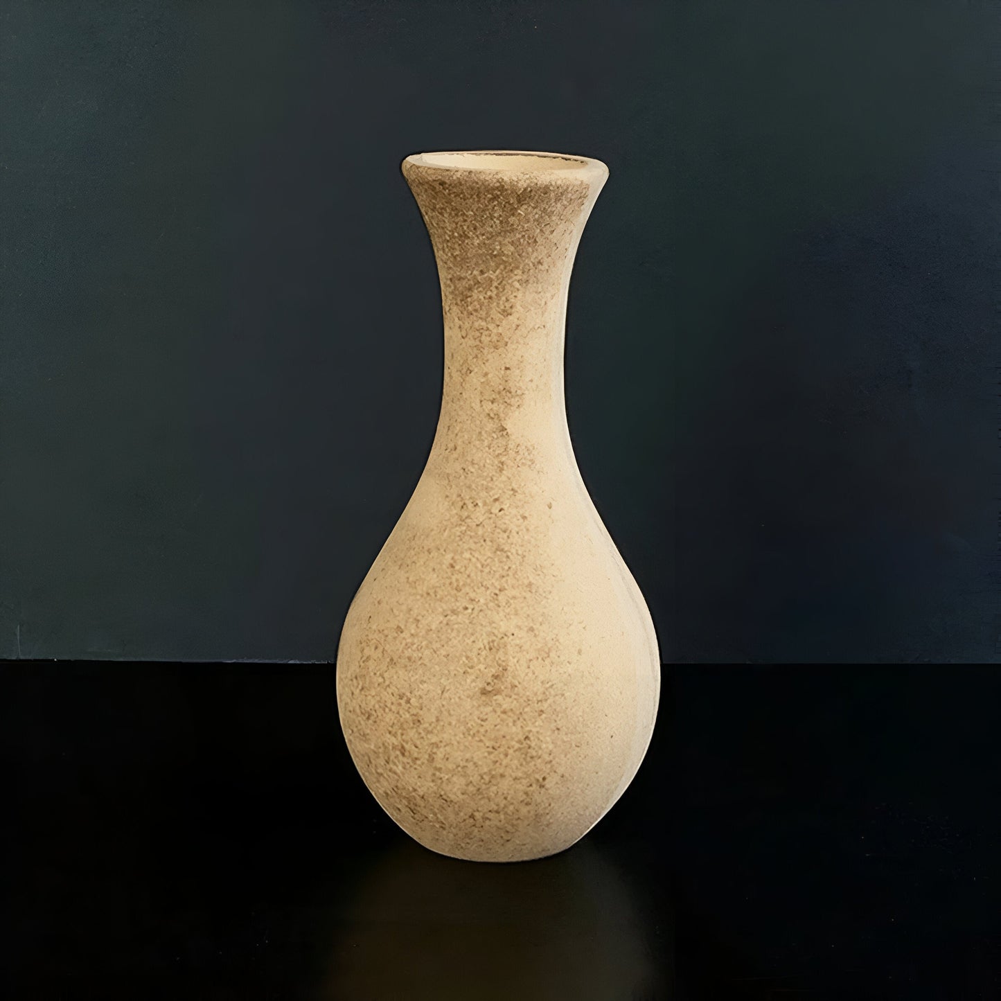 Retro Wooden Vase.