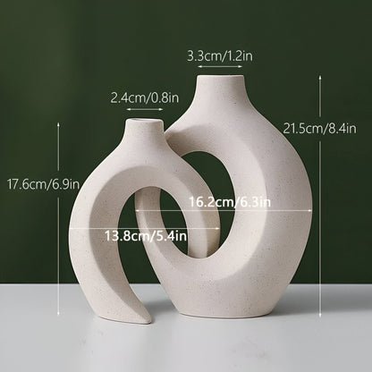 Heart-Shaped Nordic Vase