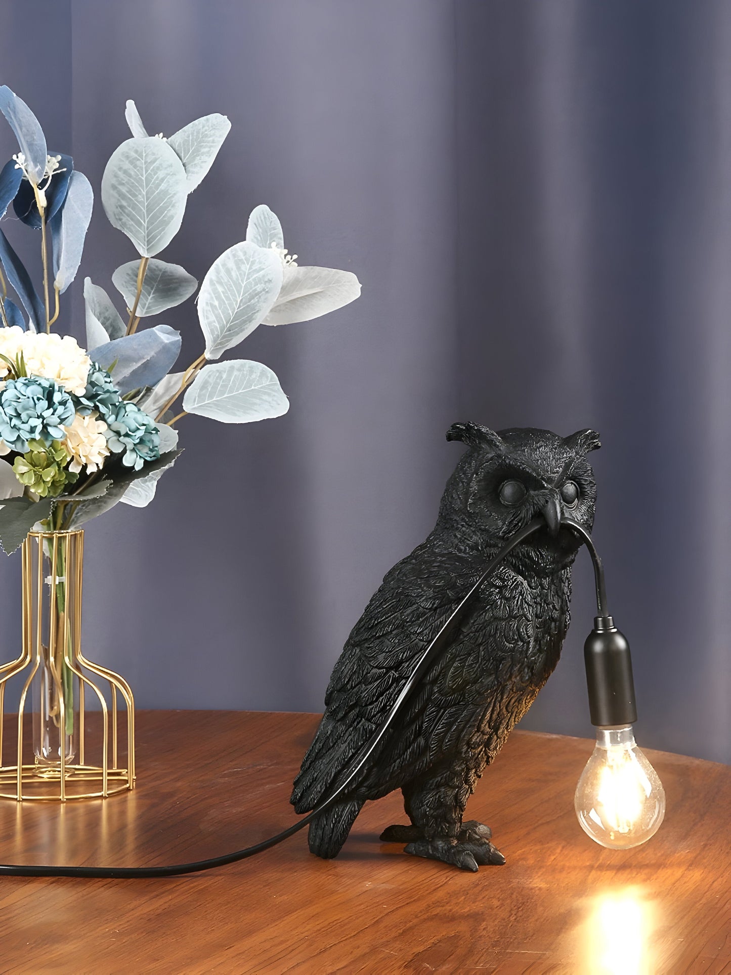 Night Owl Decor Lamp