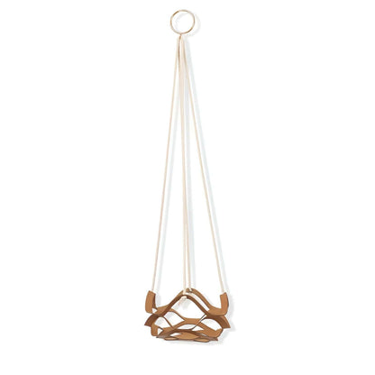 Vegan Leather and Rope Plant Hanger