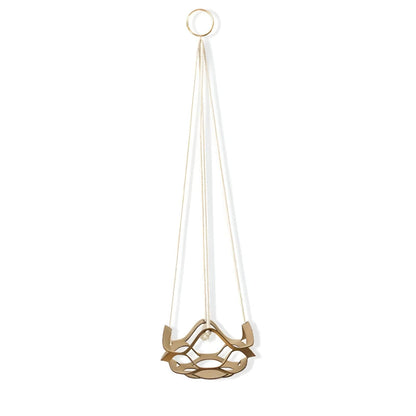 Vegan Leather and Rope Plant Hanger