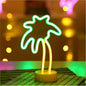 Palm Tree Neon Wall Art