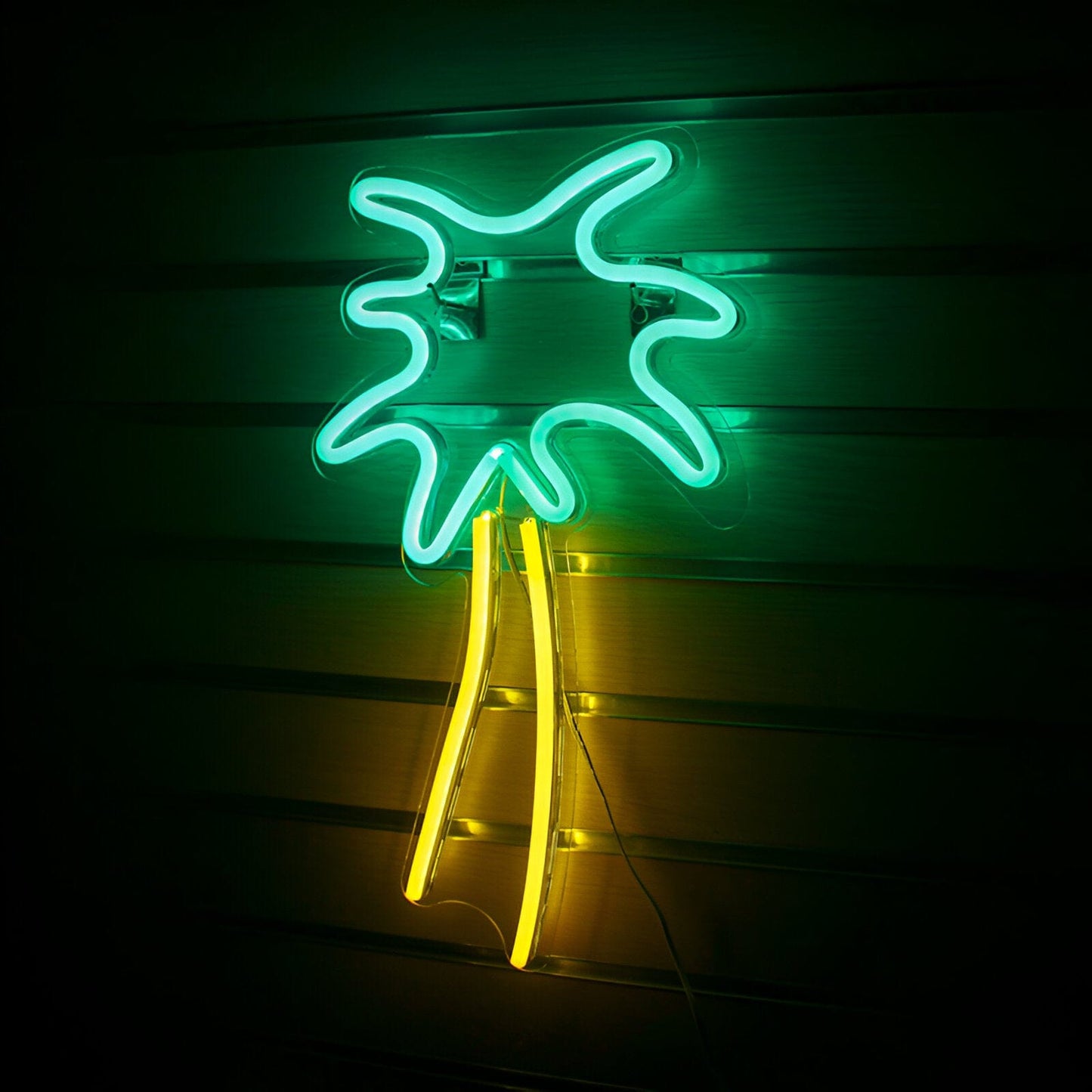 Palm Tree Neon Wall Art