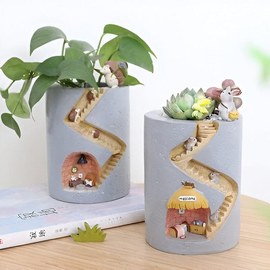 Animal Secret Home Planter Pot