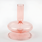  Pink Glass Taper Candle Holder & Vase Collection