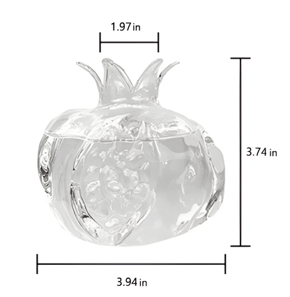 Pomegranate Glass Hydroponic Propagation Vase