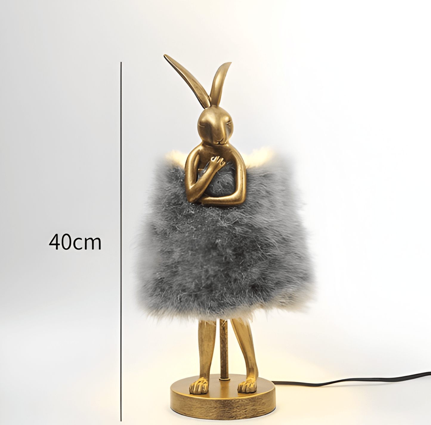 Whimsical Rabbit Lamp