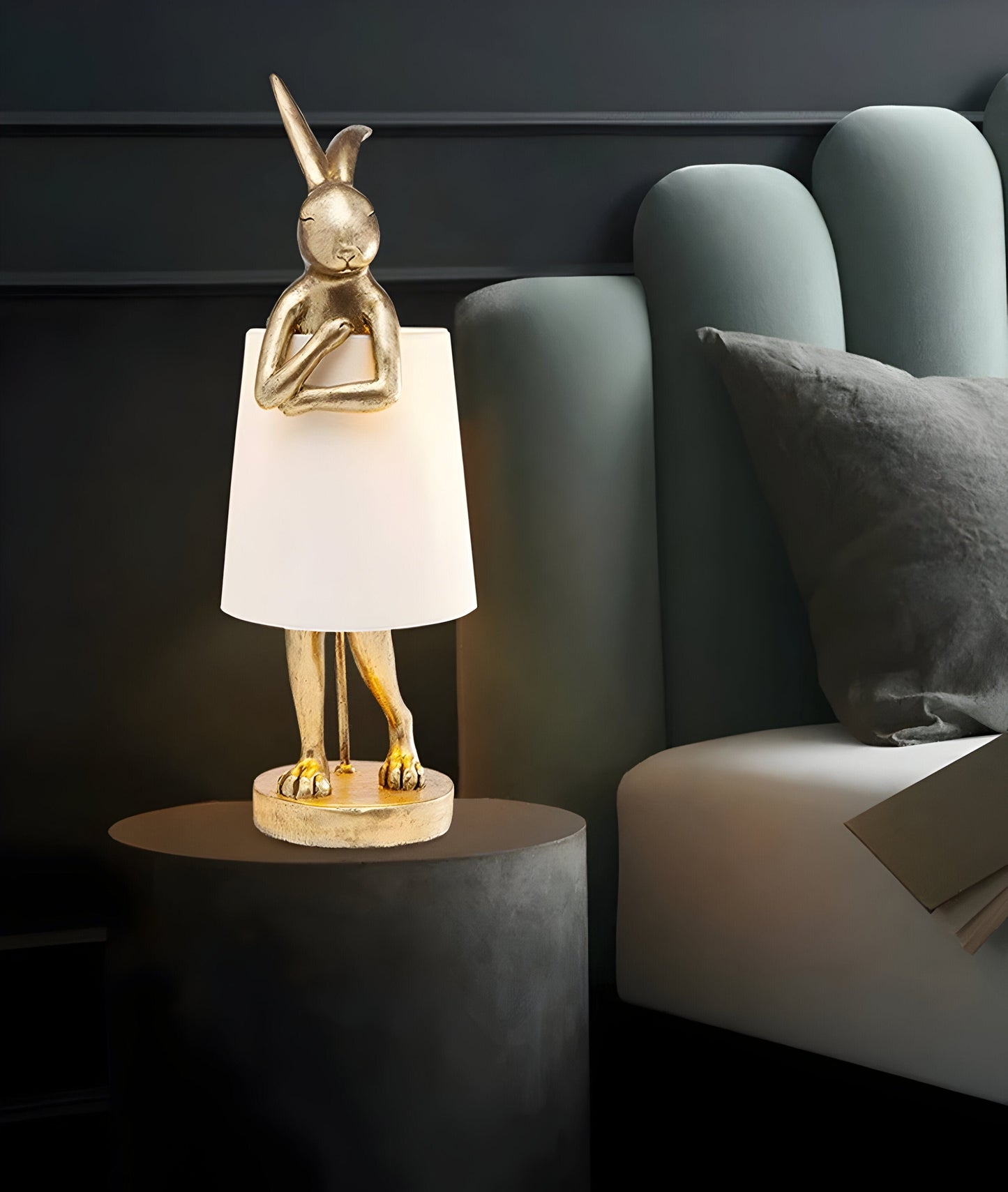 Vintage-Inspired Bunny Light