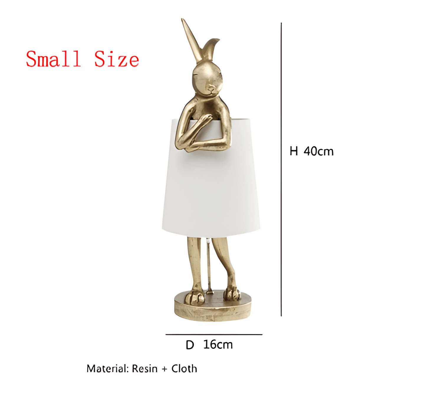 Whimsical Rabbit Lamp