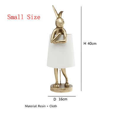 Whimsical Rabbit Lamp