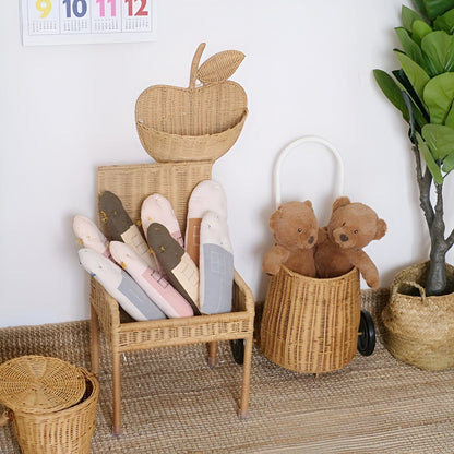  Rattan Apple Basket