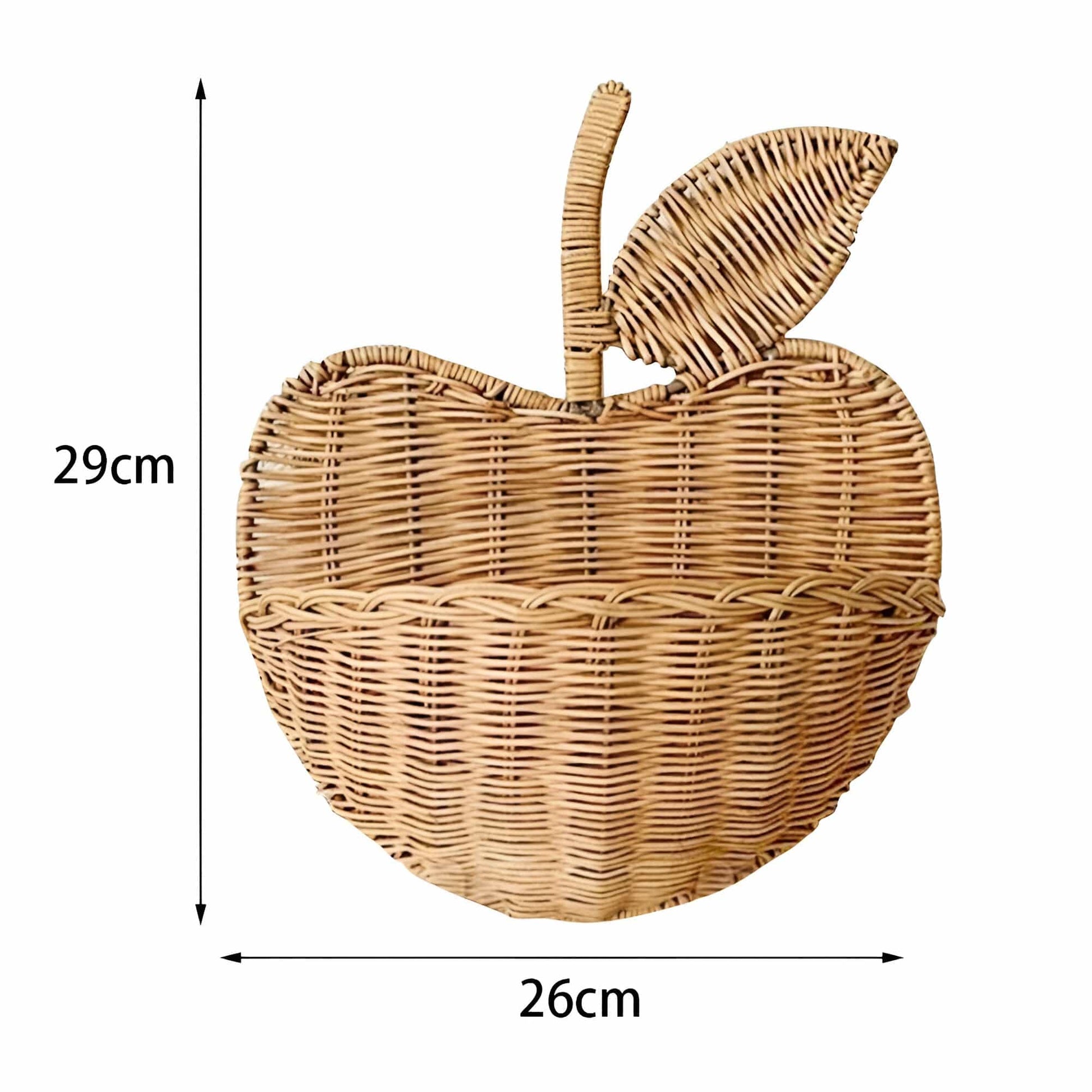  Rattan Apple Basket