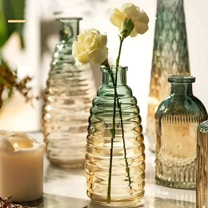  Ombré Glass Bottle Vases