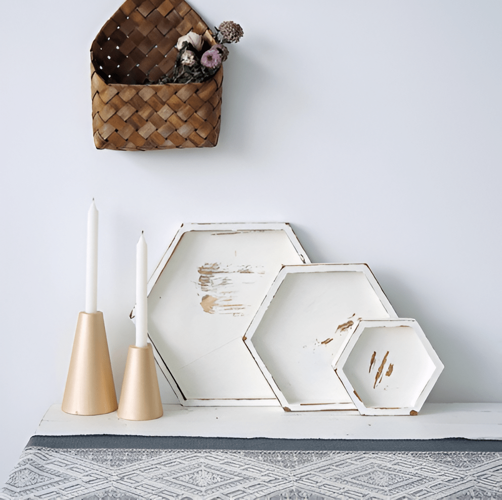 Farmhouse Wooden Tray Collection