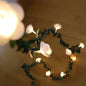 Rose Vine Garland LED String Lights