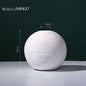 White Ball Shape Vase Collection