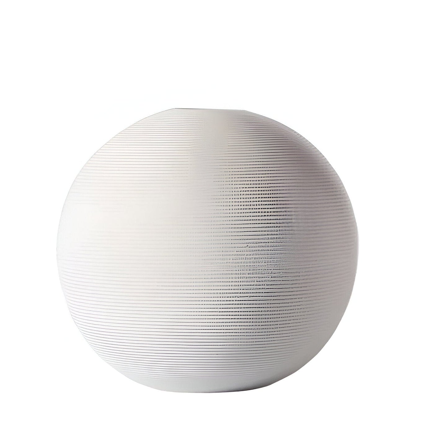 White Ball Shape Vase Collection