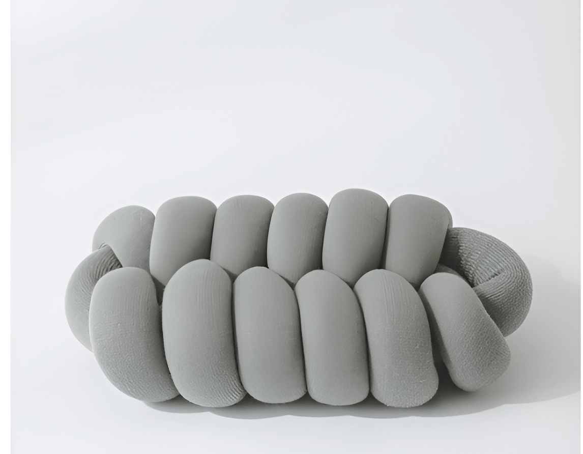 Cocoon Knot Pillow