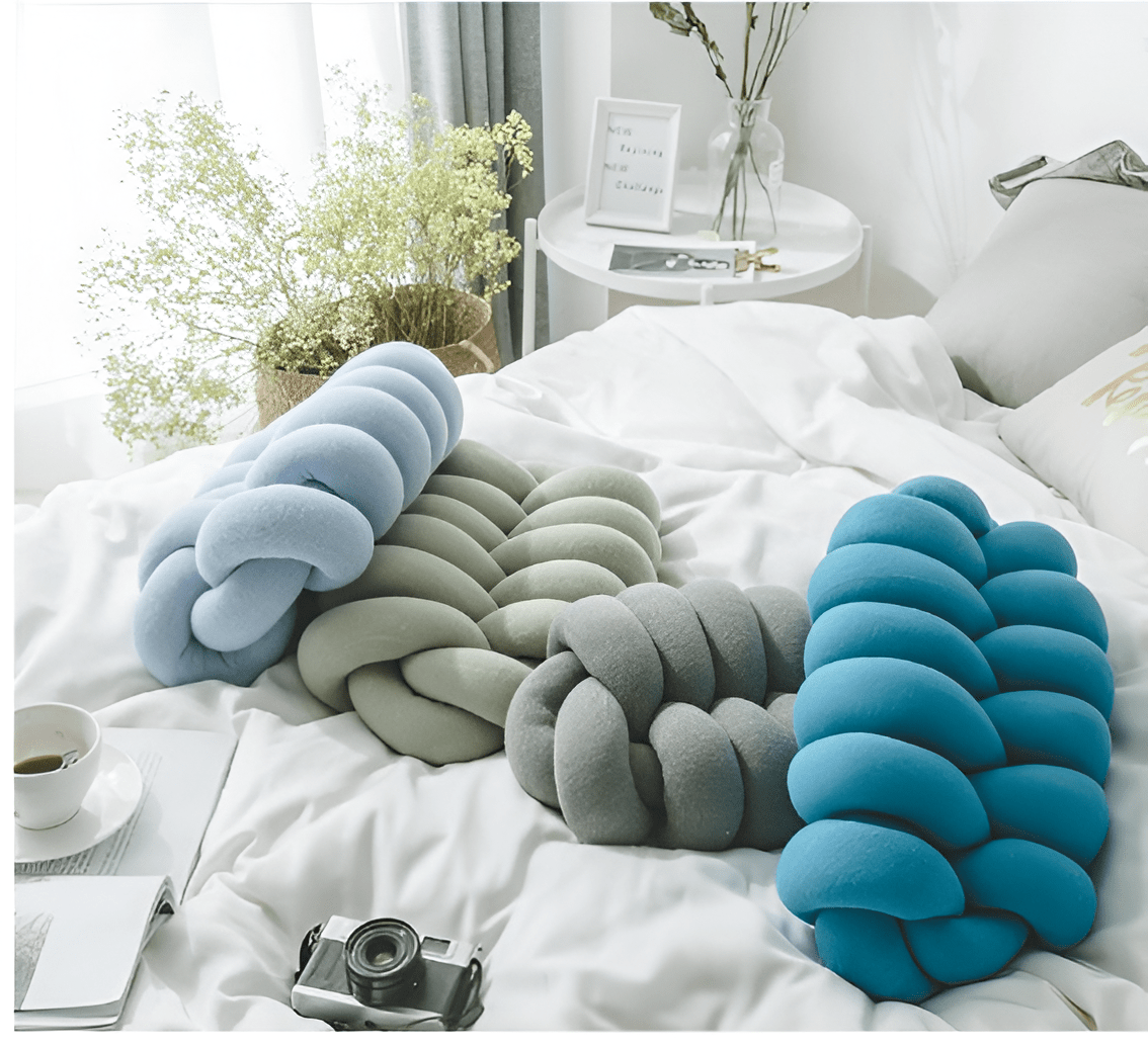 Cocoon Knot Pillow