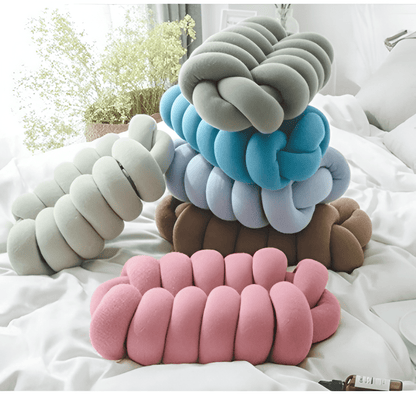 Cocoon Knot Pillow