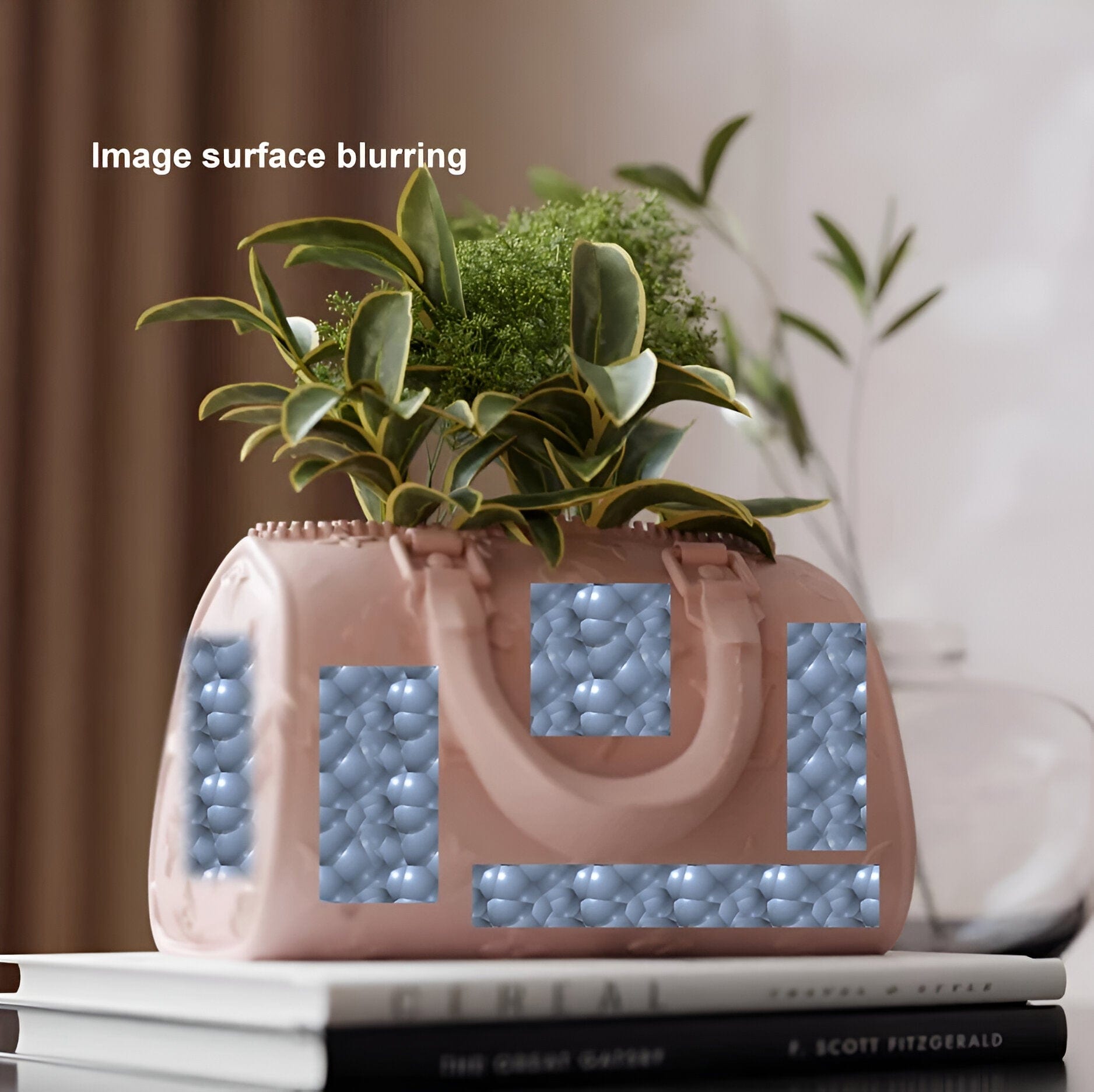 Luxury concrete Flower Pot