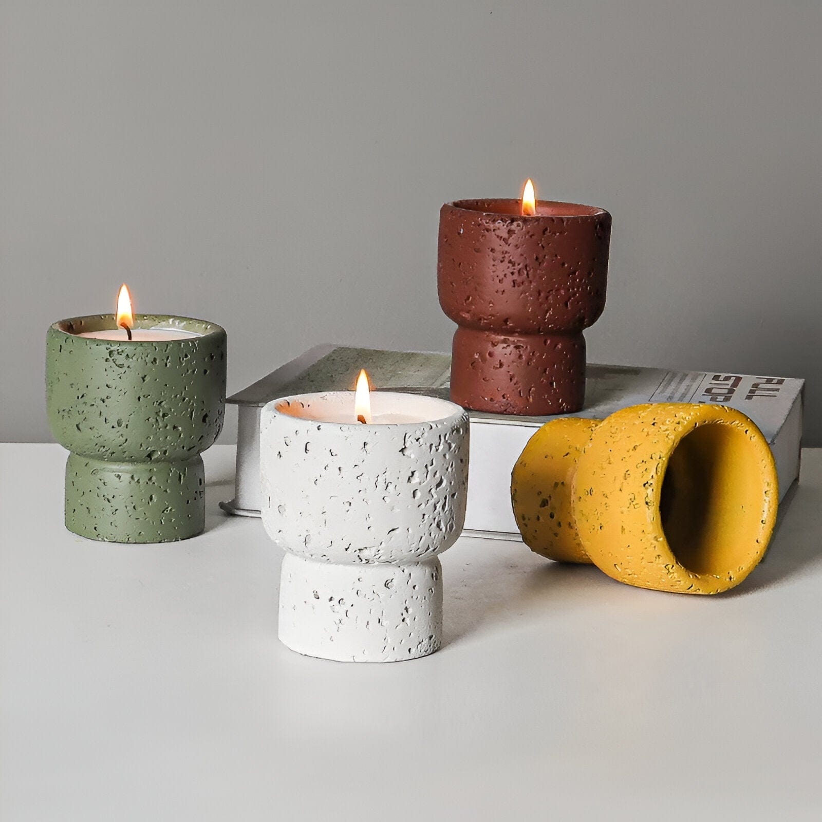 Cement Aromatherapy Candle Cup