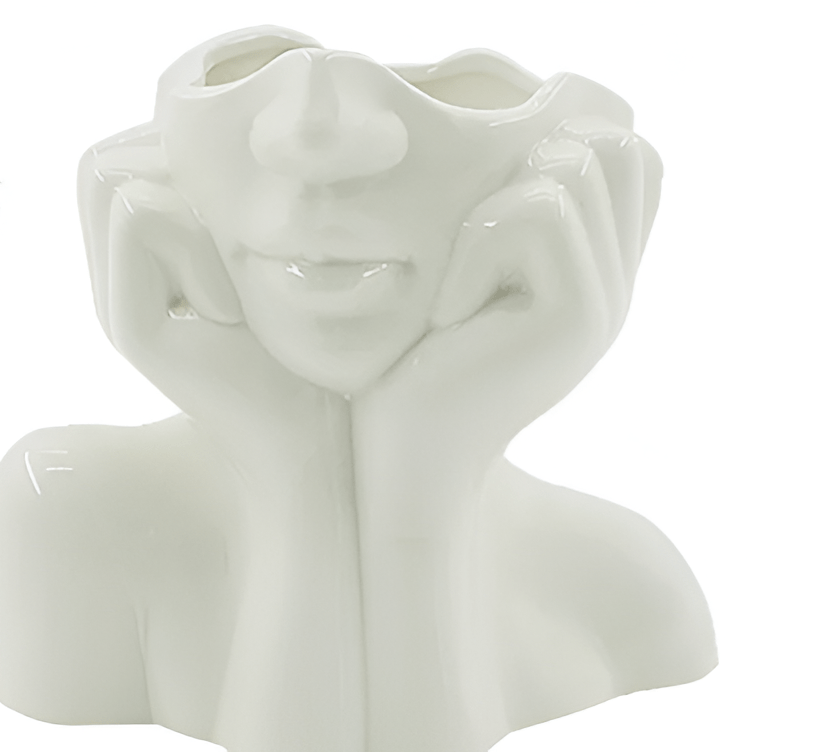 Half Face Vase