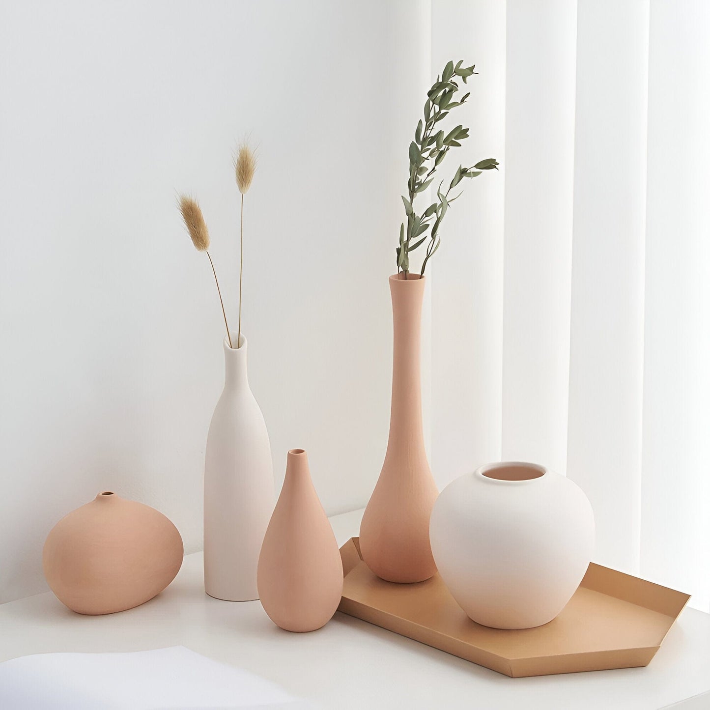  Shades of Neutral Ceramic Vases