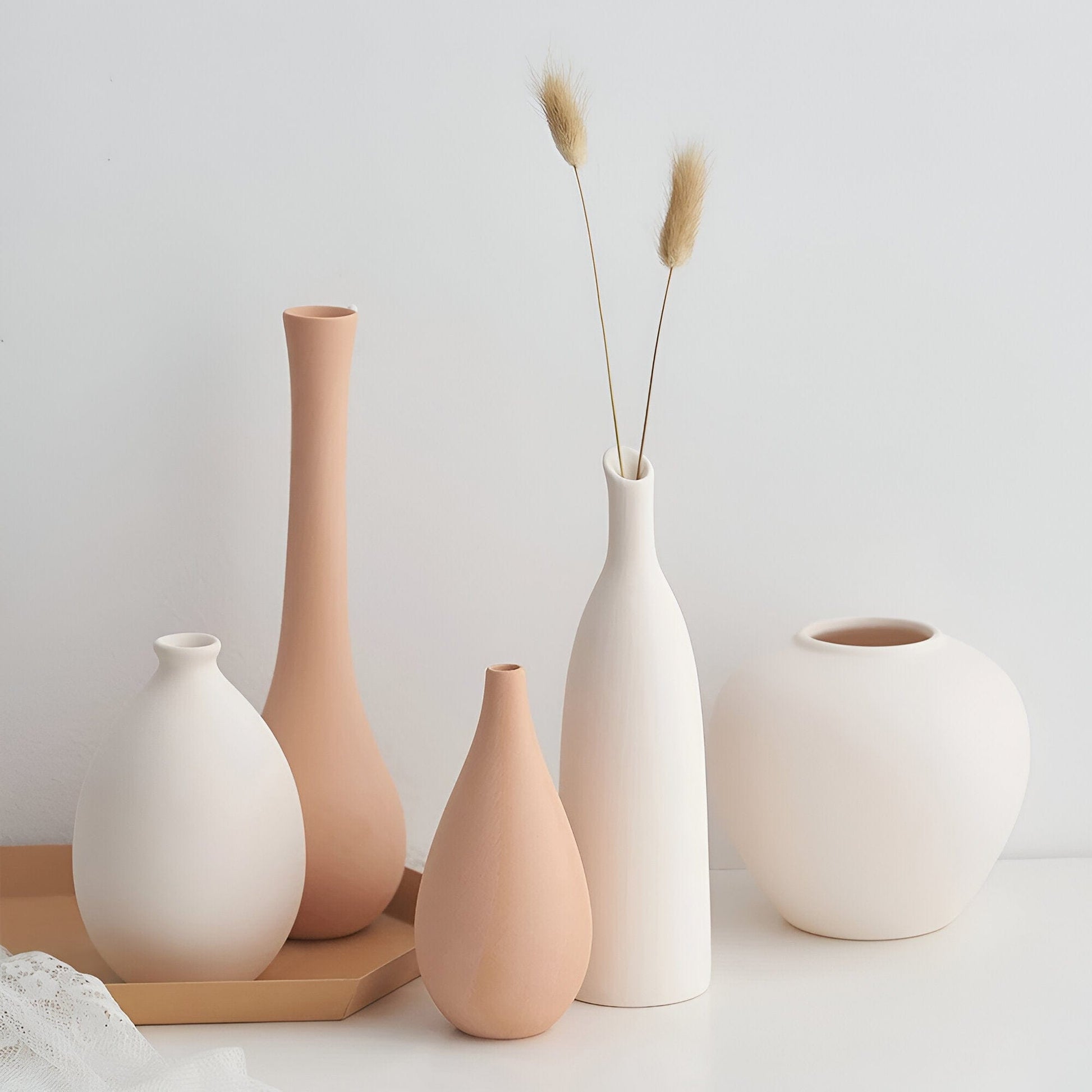  Shades of Neutral Ceramic Vases