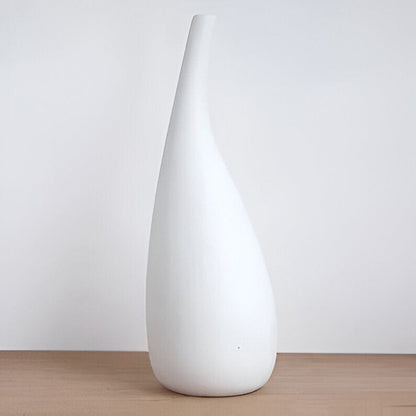 Water Drop White Porcelain Vase