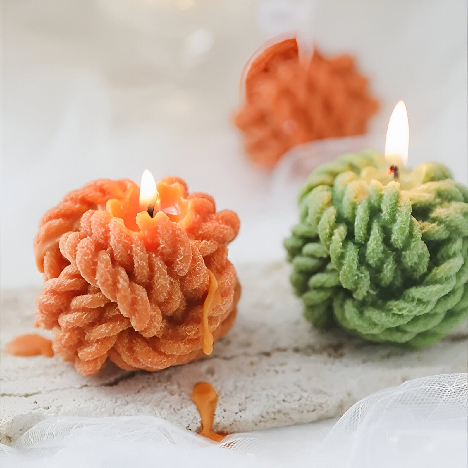  Small Wool Candle