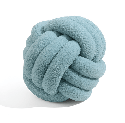 Triple Knot Cotton Fleece Pillow