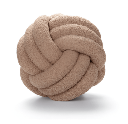 Triple Knot Cotton Fleece Pillow