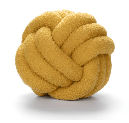 Triple Knot Cotton Fleece Pillow