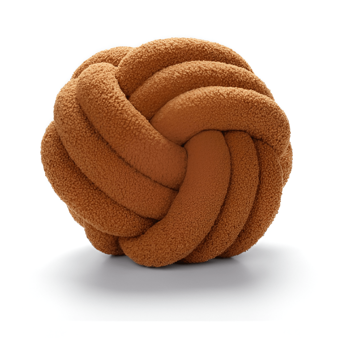 Triple Knot Cotton Fleece Pillow