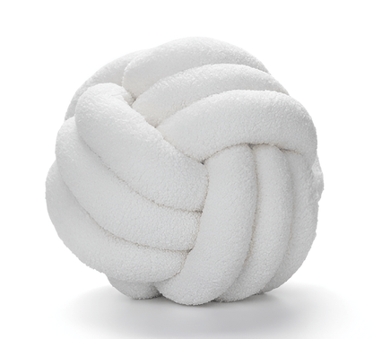 Triple Knot Cotton Fleece Pillow