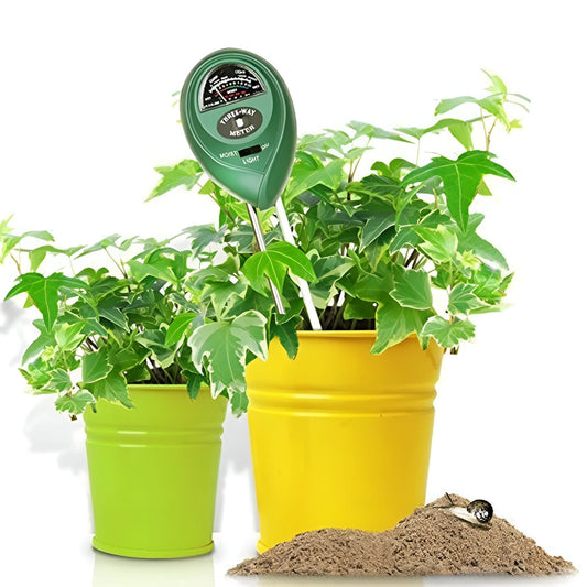 Battery Free Soil Moisture, Light and pH Meter