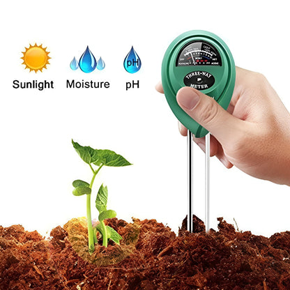 Battery Free Soil Moisture, Light and pH Meter