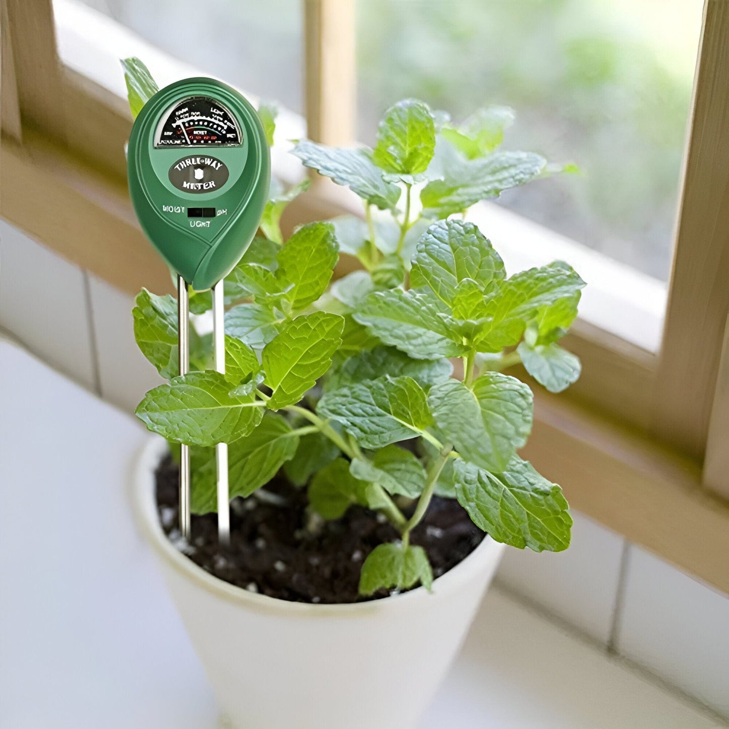 Battery Free Soil Moisture, Light and pH Meter