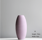 Soft Colored Ceramic Flower Vases