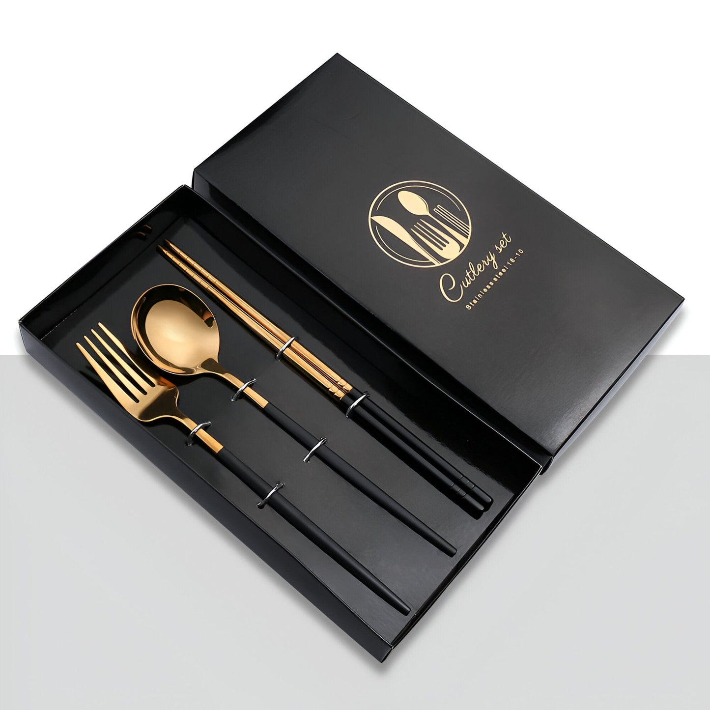 Bright Stainless Steel Utensil Set