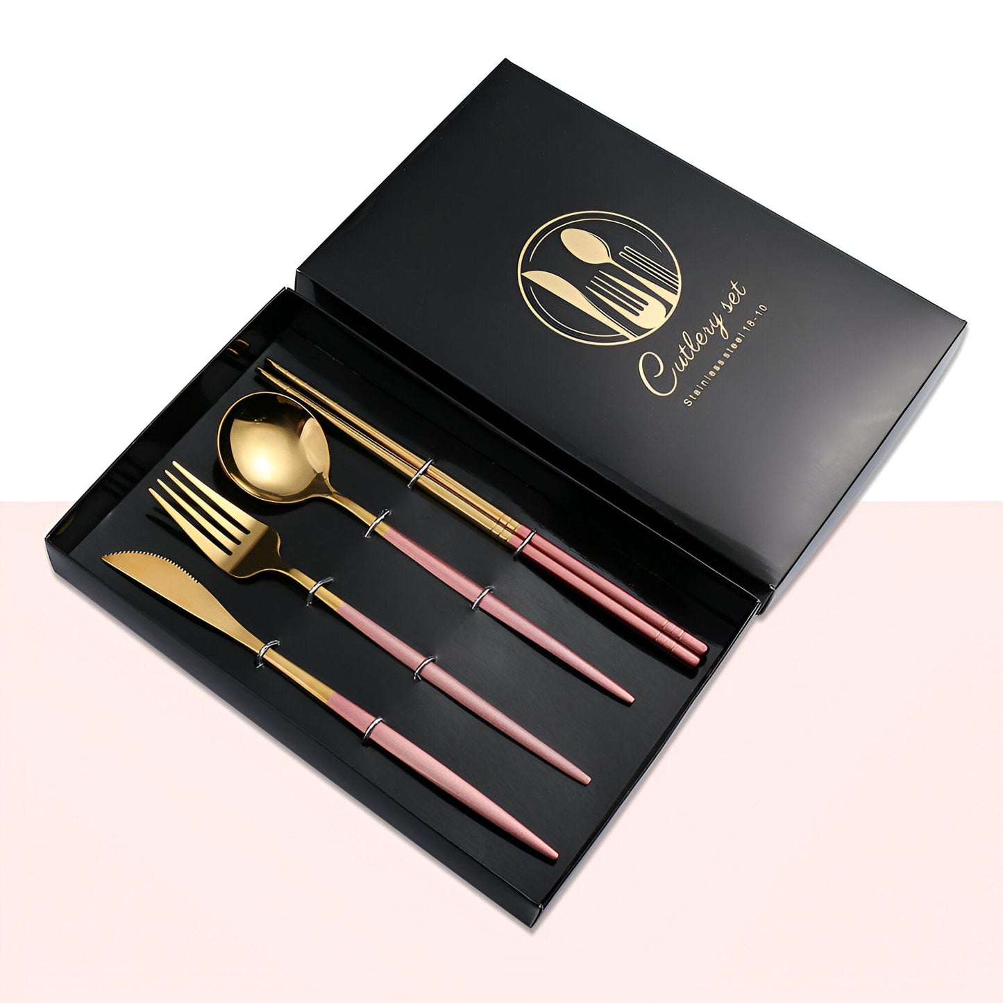 Bright Stainless Steel Utensil Set