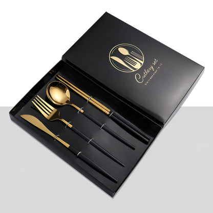 Bright Stainless Steel Utensil Set