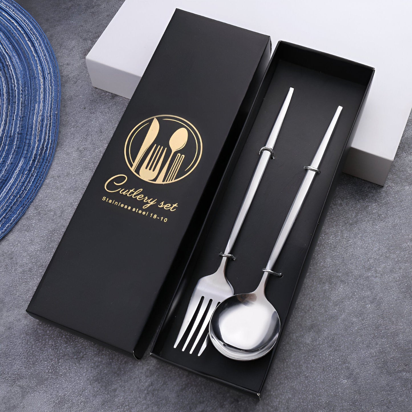 Bright Stainless Steel Utensil Set