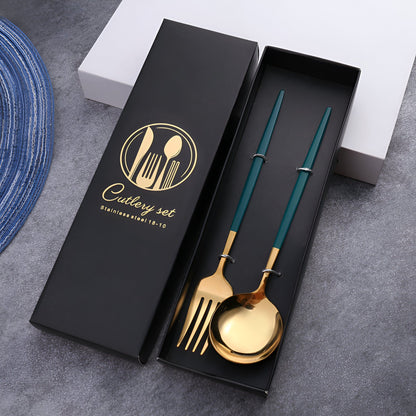 Bright Stainless Steel Utensil Set