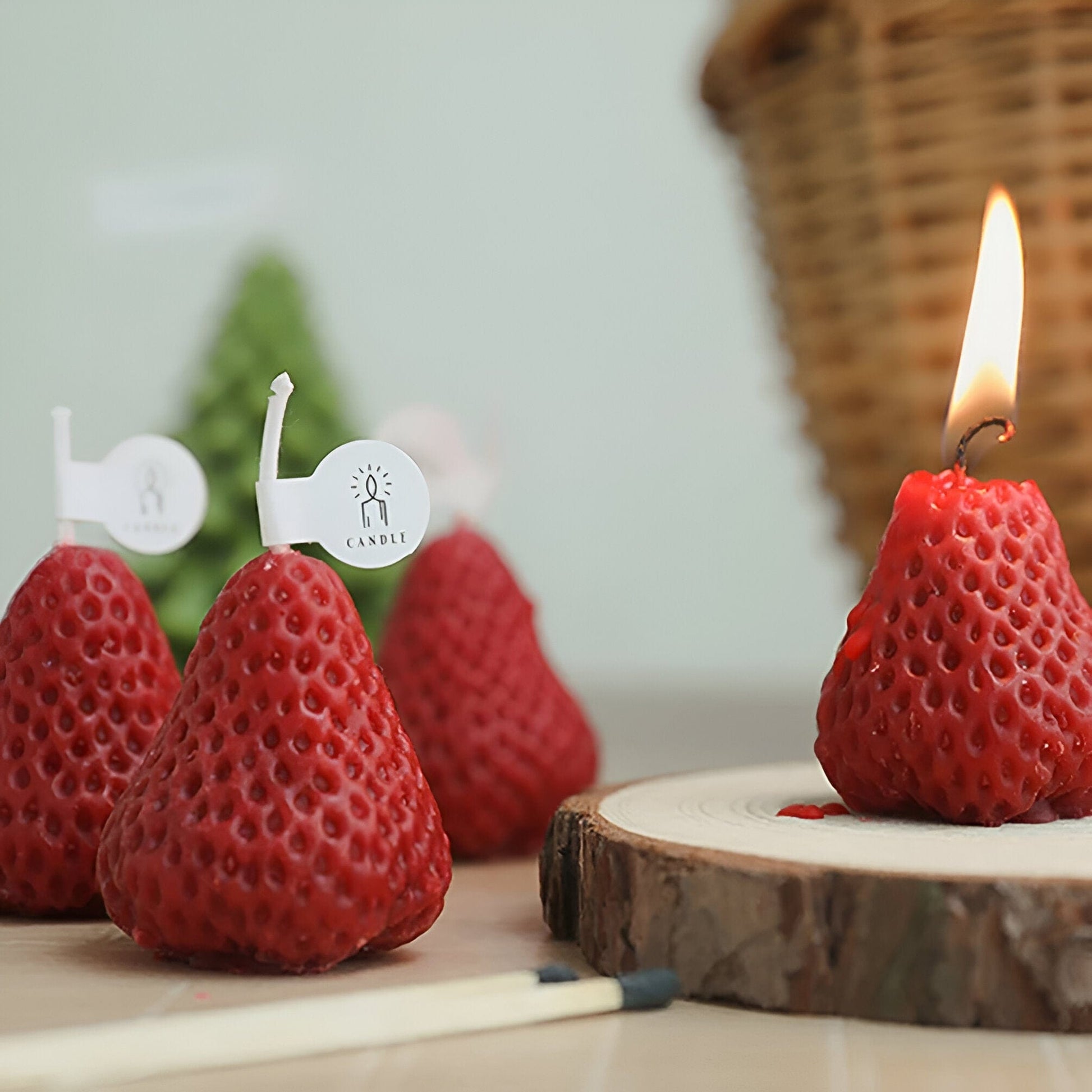 Strawberry Aromatic Candle