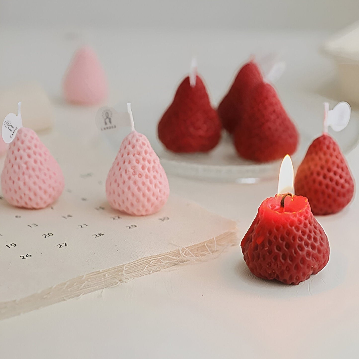 Strawberry Aromatic Candle